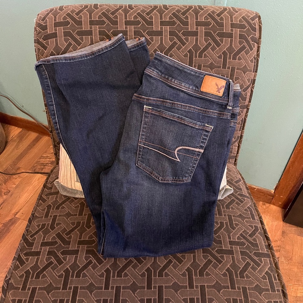 American Eagle kick boot super stretch sz 14